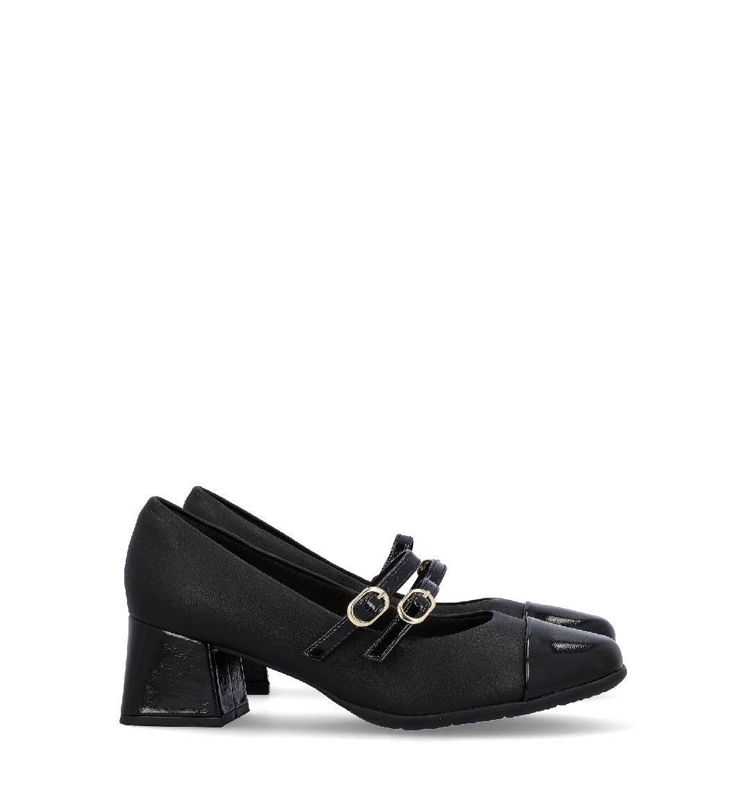 SAPATO PICCADILLY DE SALTO 2 FIVELAS